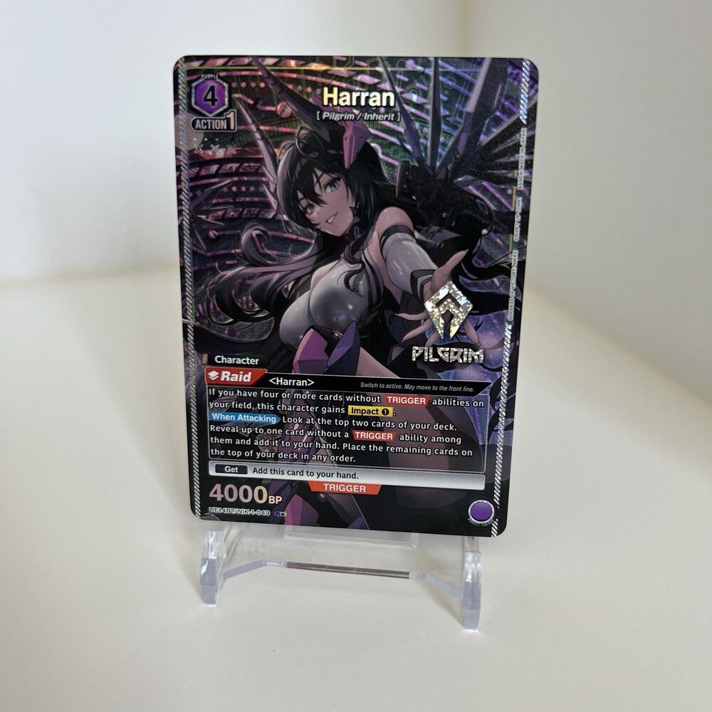 Union Arena GODDESS OF VICTORY: NIKKE Harran RAID Pilgrim NIK-1-049 R Star Foil